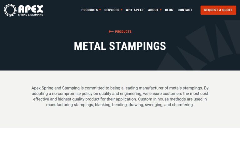 Apex Spring & Stamping Corporation